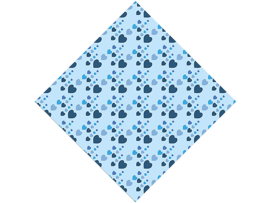 Window Rain Heart Vinyl Wrap Pattern