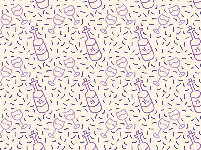 Wine O-Clock Alcohol Vinyl Wrap Pattern~Rwraps Series 914 Digitally Printed Vinyl Wrap~0