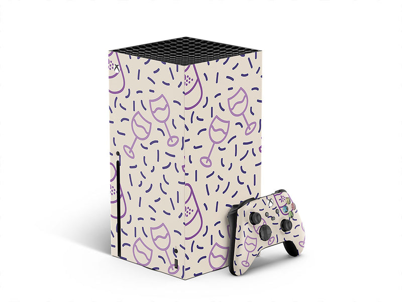 wine o-clock alcohol XBOX DIY Decal