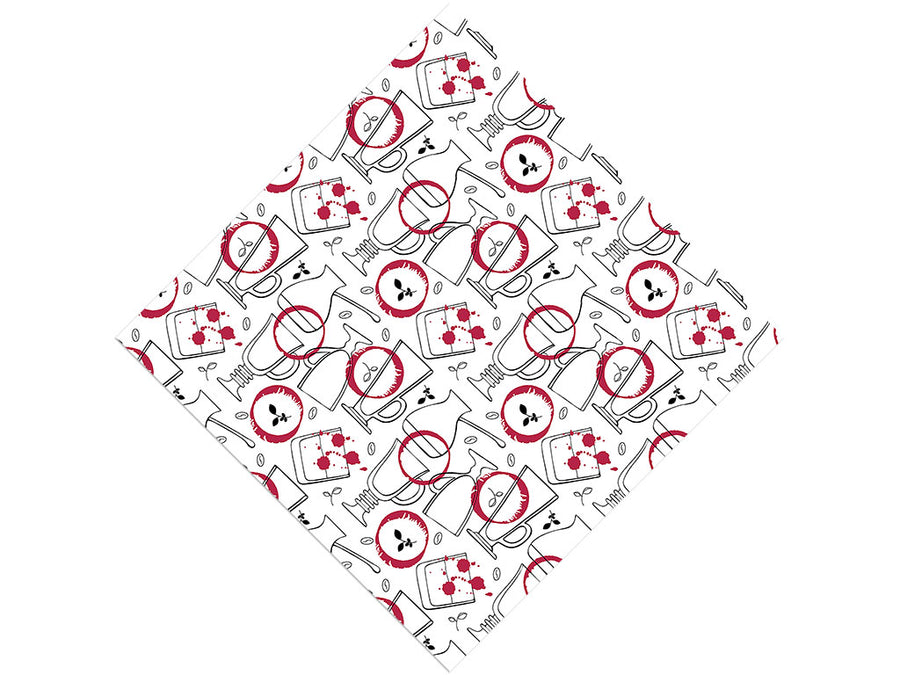 Wine Stains Alcohol Vinyl Wrap Pattern