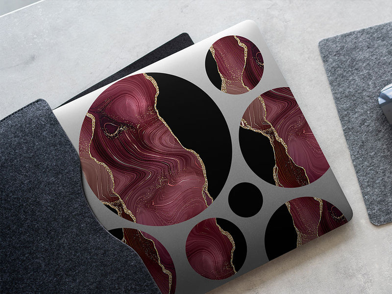 wine tasting gemstone films DIY Laptop Stickers