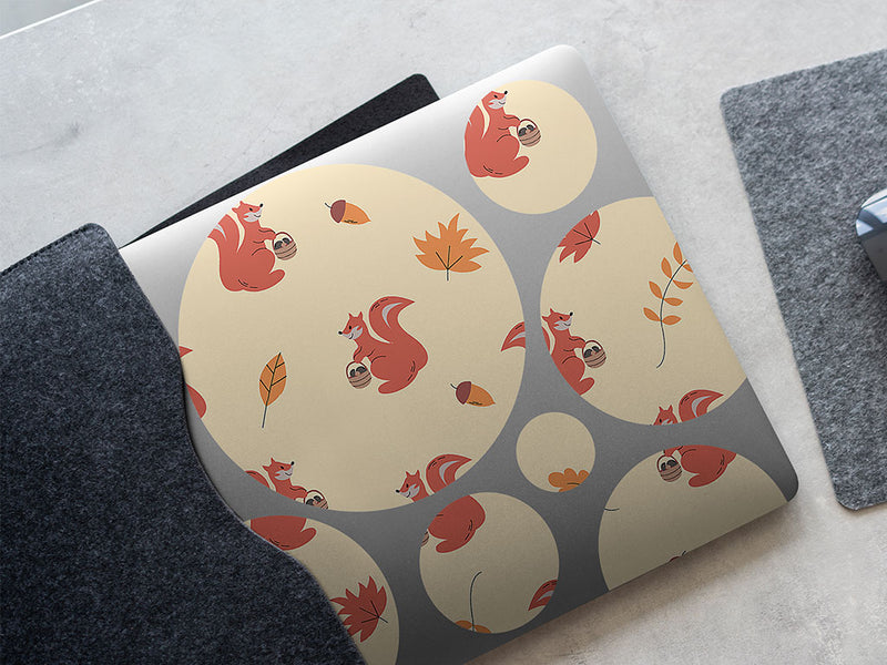 winter approaches animal DIY Laptop Stickers