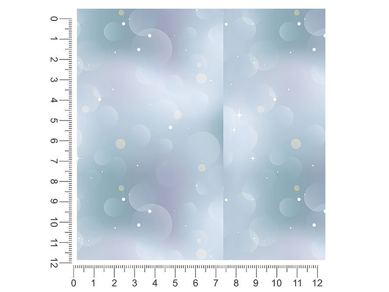 winter crisp bokeh 1ft x 1ft Craft Sheets