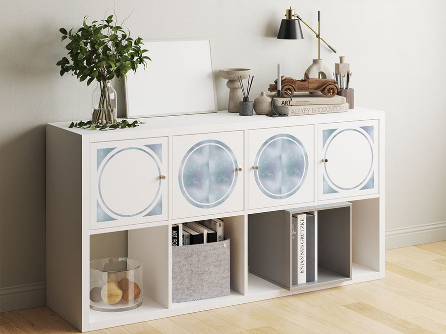 winter crisp bokeh DIY Furniture Stickers