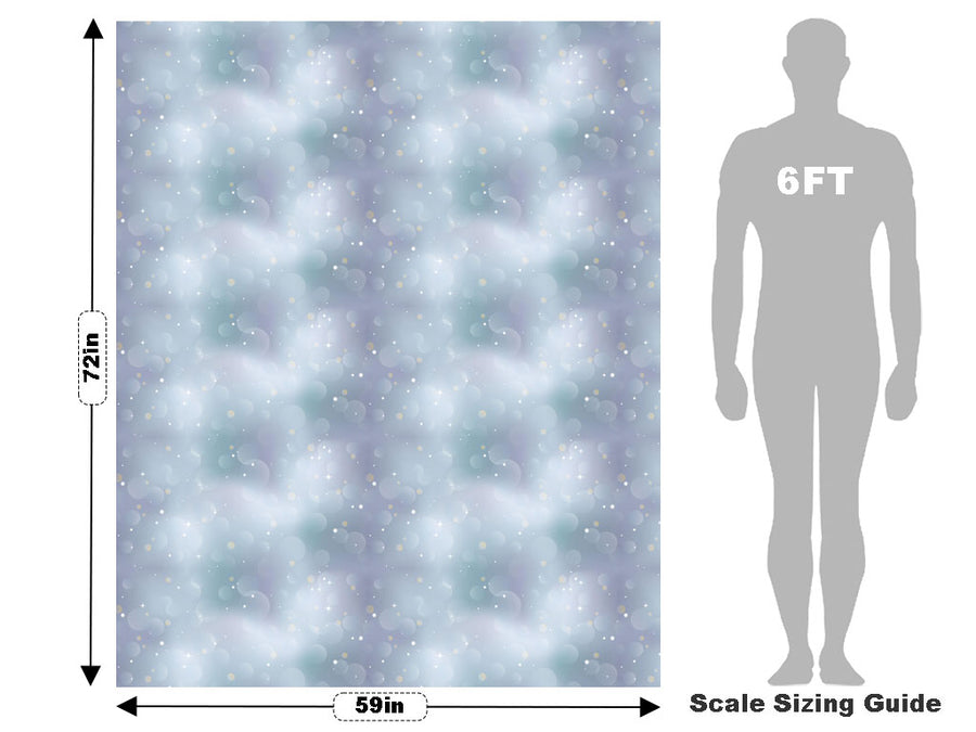 Winter Crisp Bokeh Vehicle Wrap Scale~Rwraps Series 914 Winter Crisp Bokeh Measurements~1
