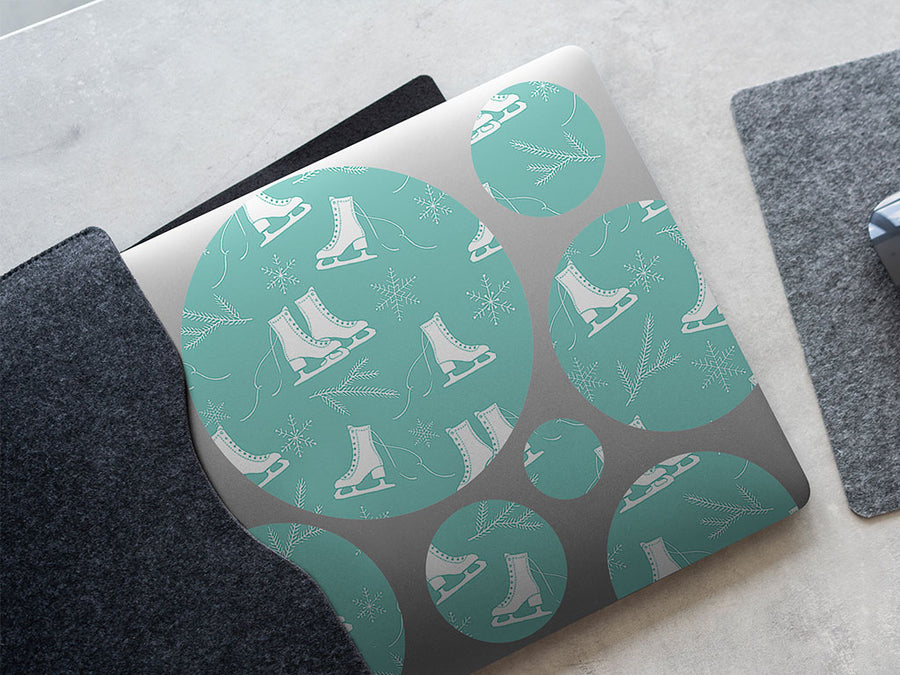 winter pastime sport DIY Laptop Stickers