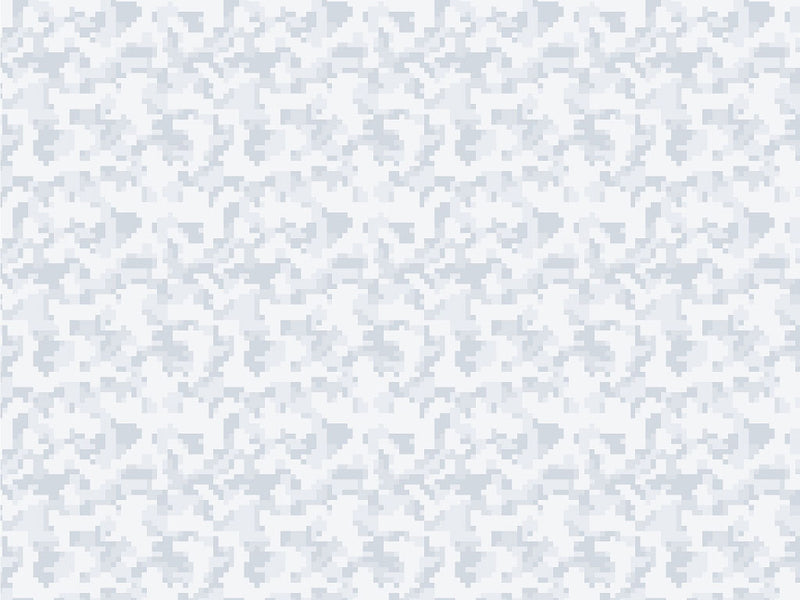 Winter Pixel Camouflage Vinyl Wrap Pattern~Rwraps Series 914 Digitally Printed Vinyl Wrap~0