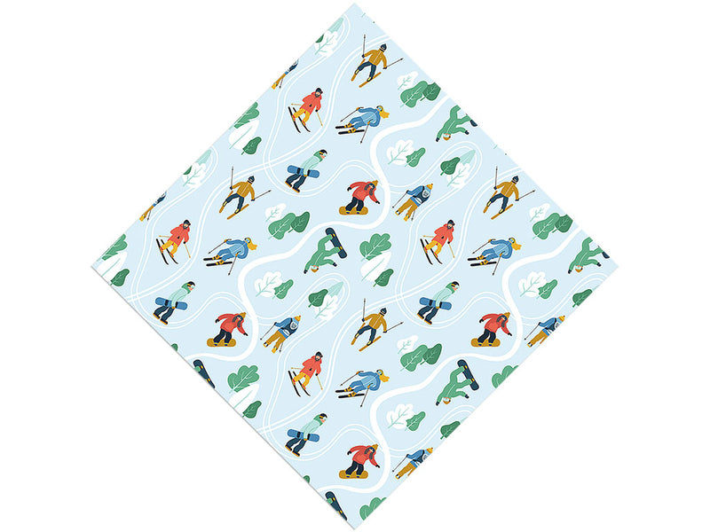 Winter Sports Sport Vinyl Wrap Pattern