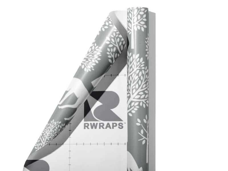 Winter Wonderland Animal Wrap Film Sheets~Rwraps Series 914 Winter Wonderland Animal Scrolled Sheet~3