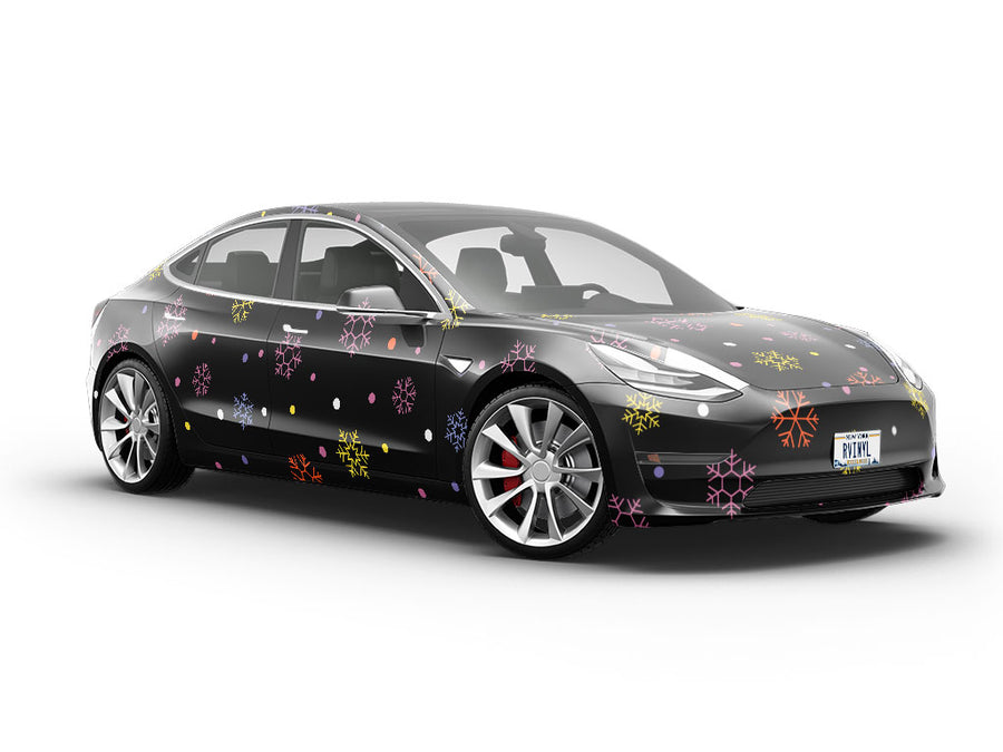 Winter Wonderland Snow Vehicle Vinyl Wrap