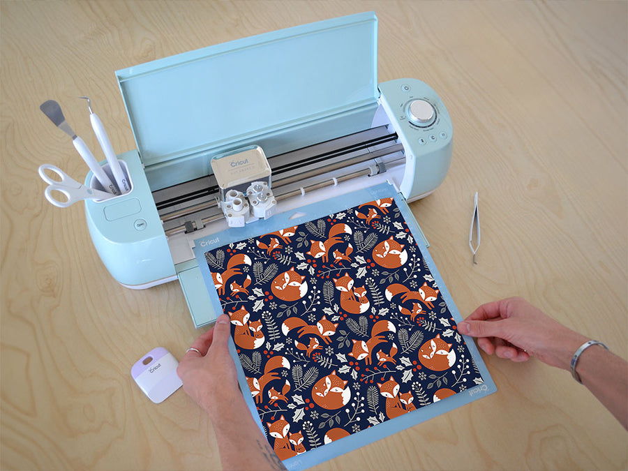 winter woods animal Cricut Compatible Vinyl