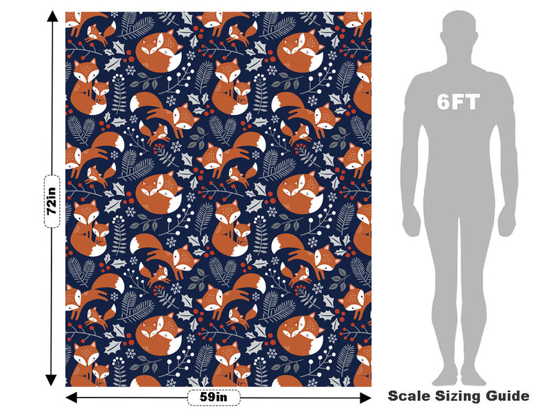 Winter Woods Animal Vehicle Wrap Scale~Rwraps Series 914 Winter Woods Animal Measurements~1