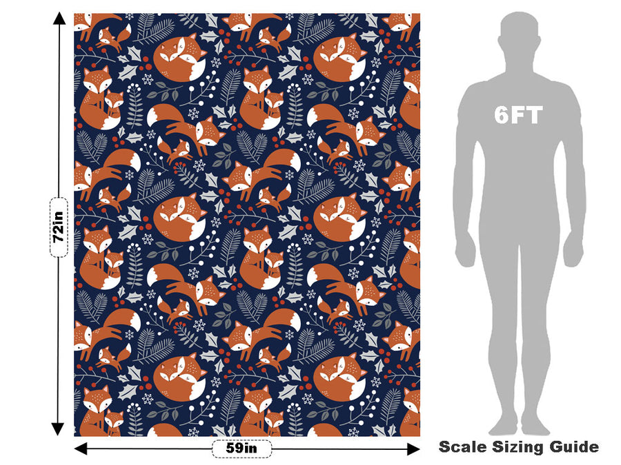 Winter Woods Animal Vehicle Wrap Scale~Rwraps Series 914 Winter Woods Animal Measurements~1