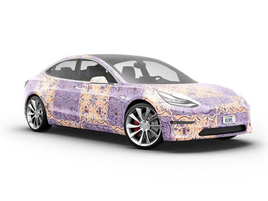 Wisteria Tile Vehicle Vinyl Wrap