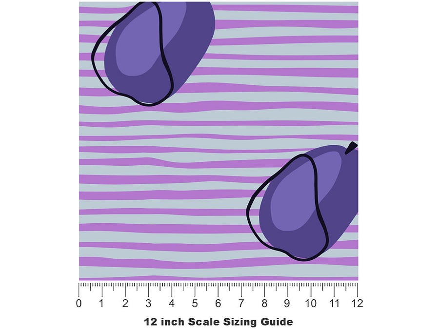 With Aplomb Fruit Vinyl Film Pattern Size 12 inch Scale~Rwraps With Aplomb Fruit Sizing Chart~2