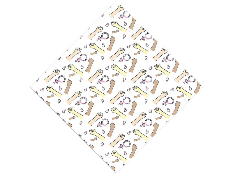 Women's Rights Americana Vinyl Wrap Pattern