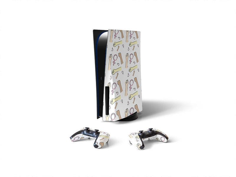 women's rights Sony PS5 DIY Skin