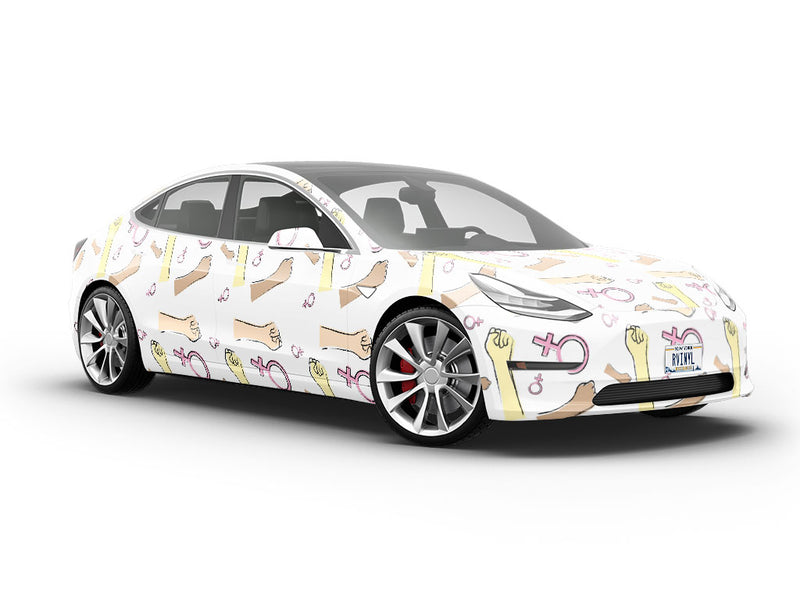 Women's Rights Americana Vehicle Vinyl Wrap