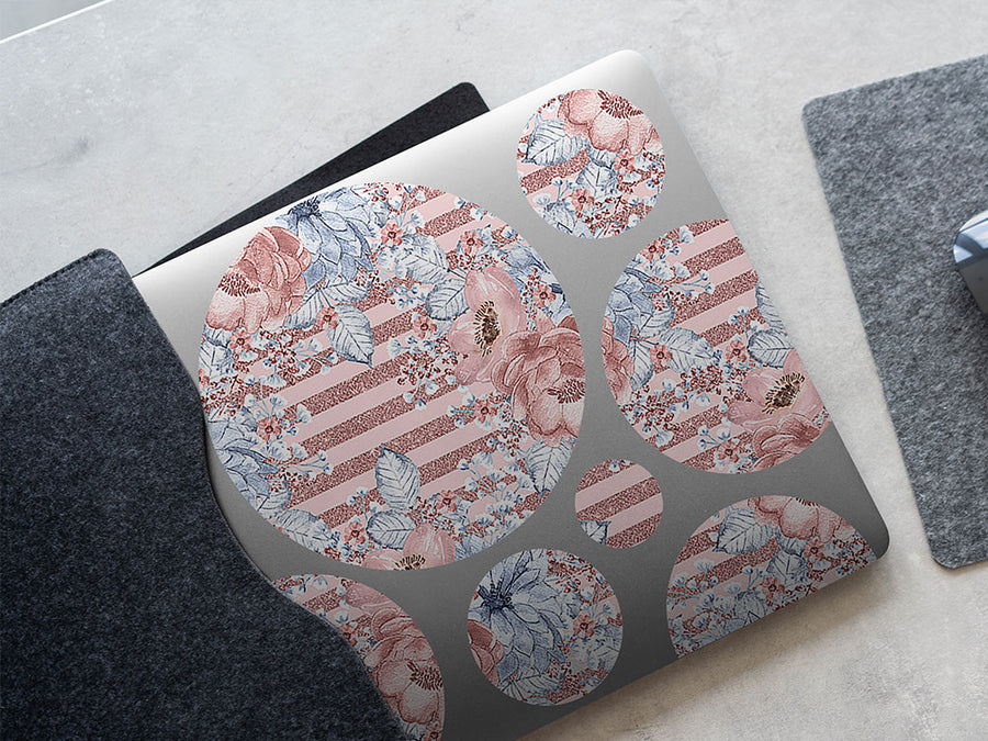 wonderful bouquet fantasy DIY Laptop Stickers