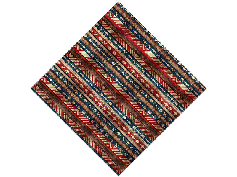 Wood Burn Americana Vinyl Wrap Pattern