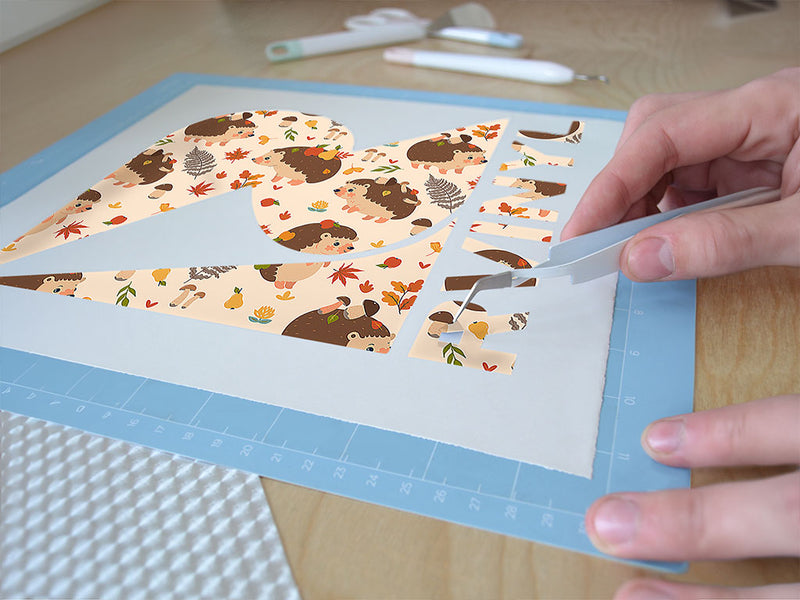 wooden habitat animal Easy Weed Craft Vinyl