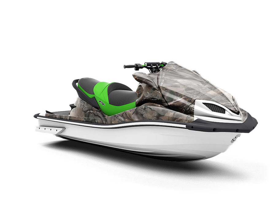 Woodland Ghost Camouflage Jet Ski Vinyl Customized Wrap
