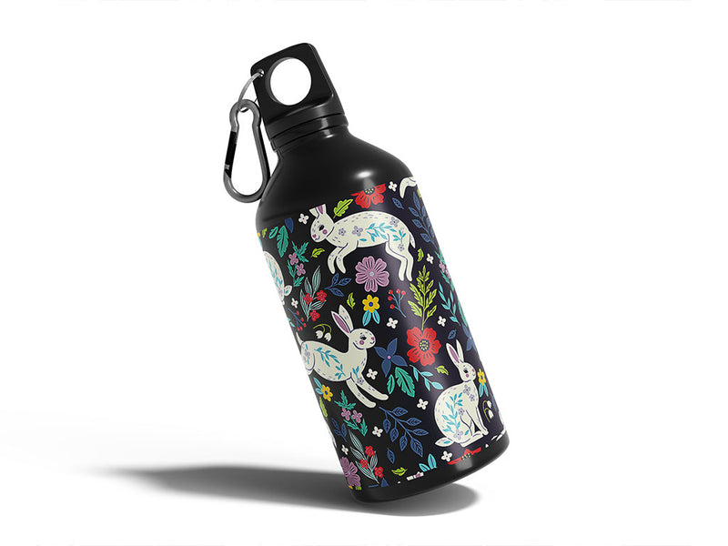 woodland guide animal Water Bottle DIY Stickers