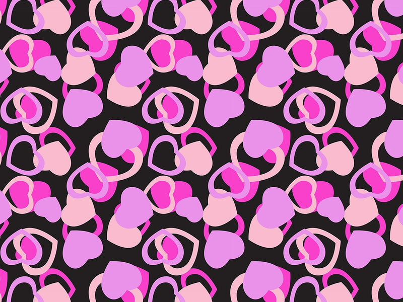 Wrapped Around Heart Vinyl Wrap Pattern~Rwraps Series 914 Digitally Printed Vinyl Wrap~0