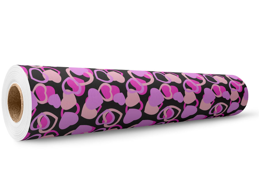 Wrapped Around Heart Wrap Film Wholesale Roll~Rwraps Series 914 Digitally Printed Vinyl Roll~5