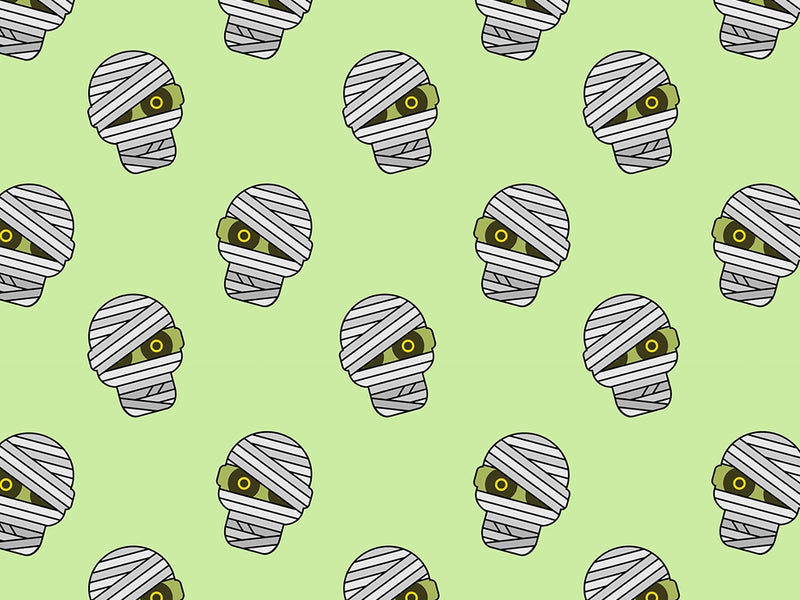 Wrapped Up Halloween Vinyl Wrap Pattern~Rwraps Series 914 Digitally Printed Vinyl Wrap~0