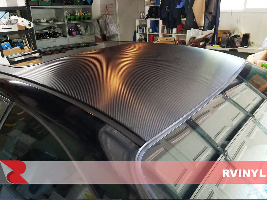 Rwraps Carbon Fiber Black Hood Wrap