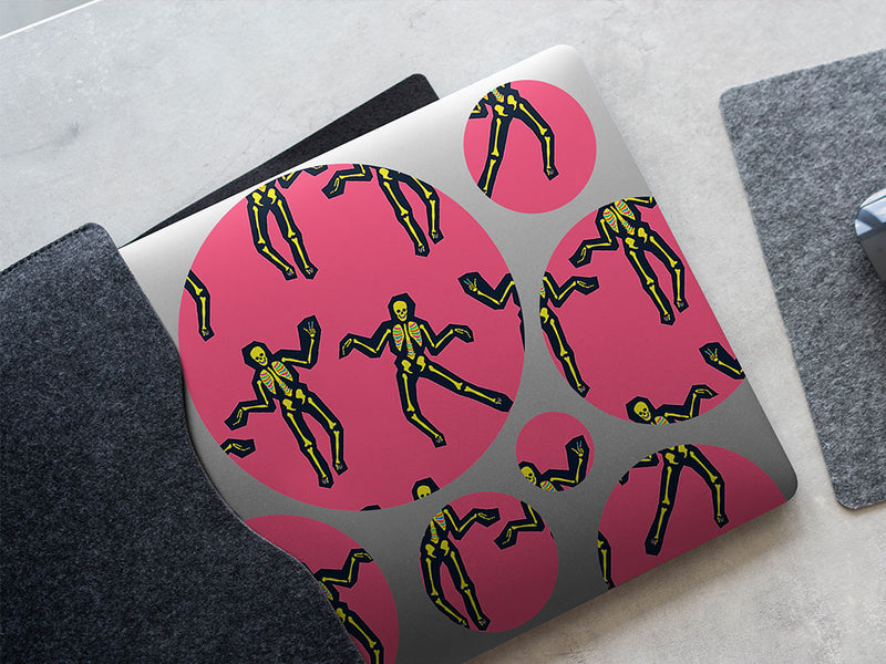x-ray vision skull and bones DIY Laptop Stickers