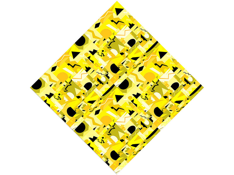 Xanthic Ecstasy Mosaic Vinyl Wrap Pattern