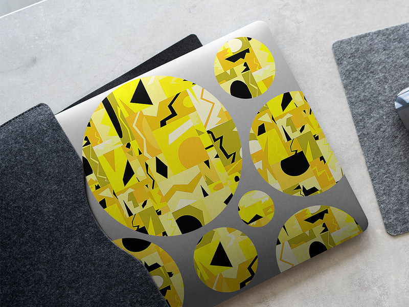 xanthic ecstasy mosaic DIY Laptop Stickers