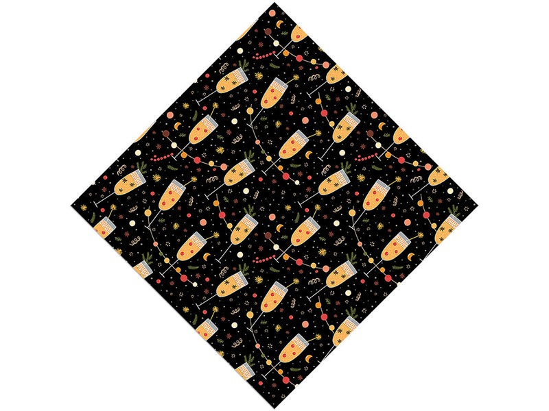 Yearly Resolutions Alcohol Vinyl Wrap Pattern