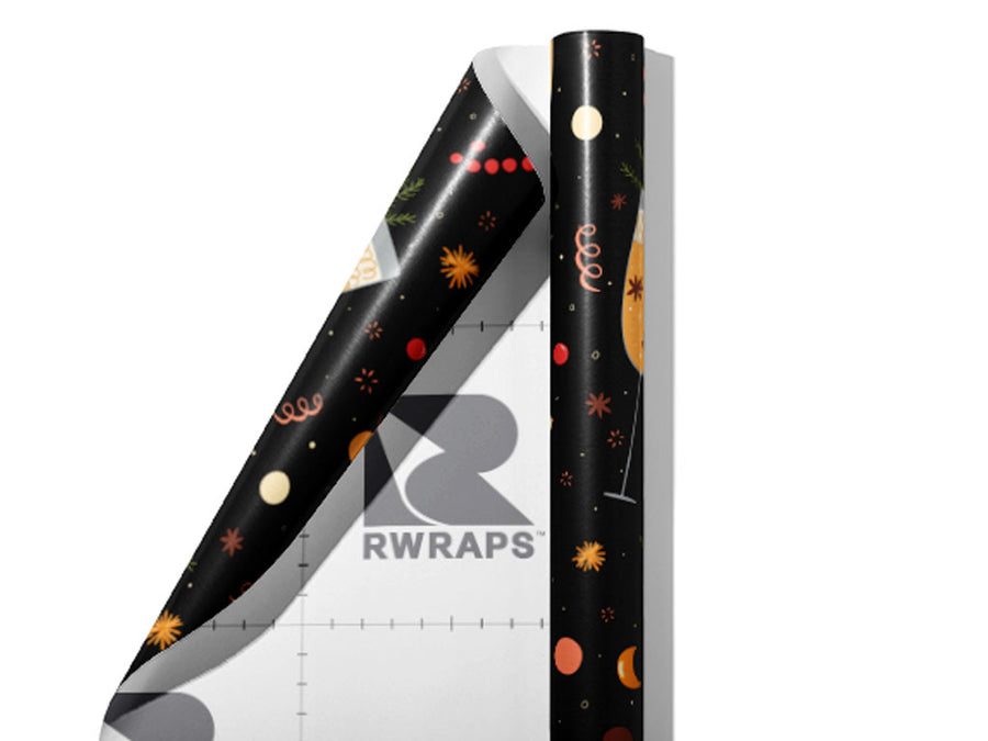 Yearly Resolutions Alcohol Wrap Film Sheets~Rwraps Series 914 Yearly Resolutions Alcohol Scrolled Sheet~3