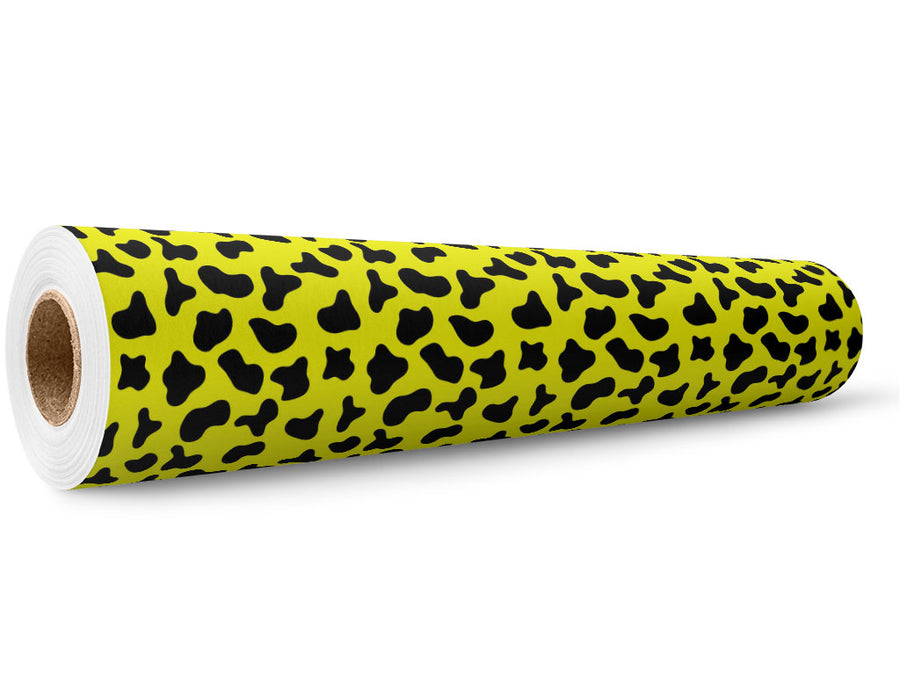 Yellow Cow Wrap Film Wholesale Roll~Rwraps Series 914 Digitally Printed Vinyl Roll~6