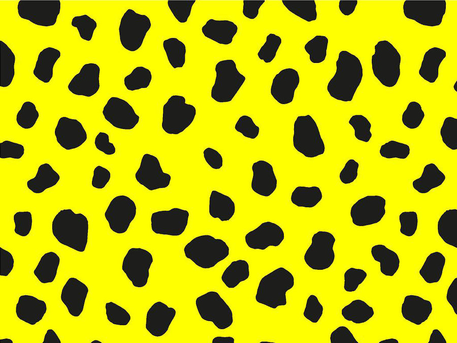 Yellow Dalmation Vinyl Wrap Pattern~Rwraps Series 914 Digitally Printed Vinyl Wrap~0