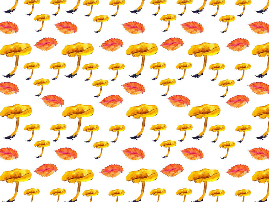 Yellow Foot Fun Mushroom Vinyl Wrap Pattern~Rwraps Series 914 Digitally Printed Vinyl Wrap~0