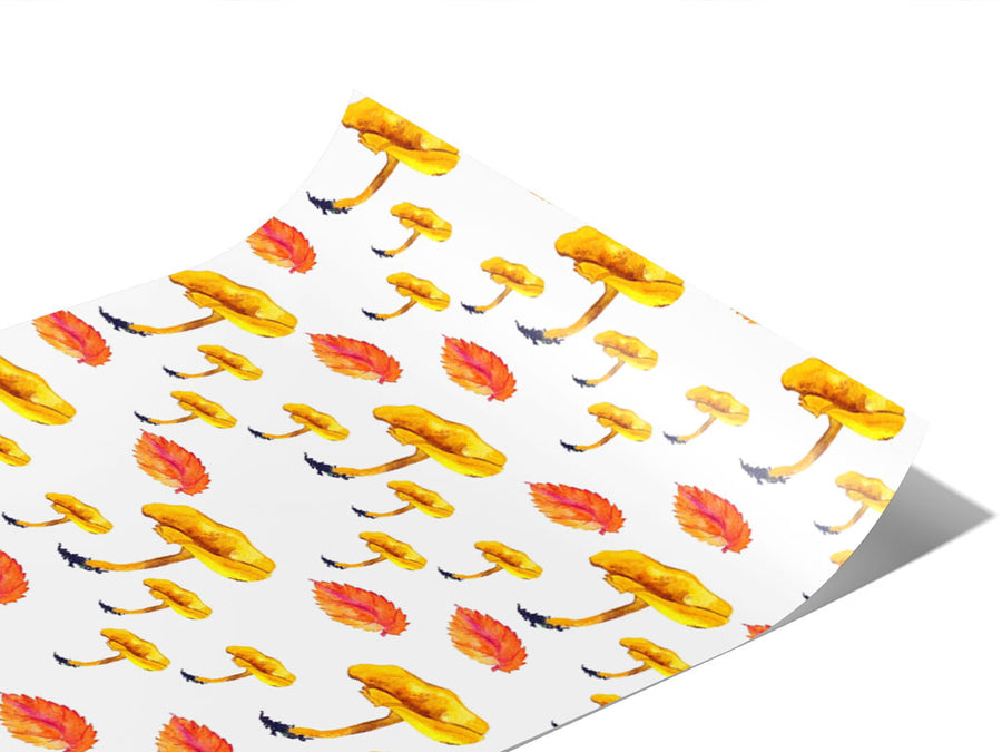Yellow Foot Fun Mushroom Vinyl Wraps~Rwraps Series 914 Digitally Printed Vinyl Wrap~0