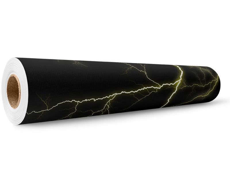 Yellow Lightning Wrap Film Wholesale Roll~Rwraps Series 914 Digitally Printed Vinyl Roll~6