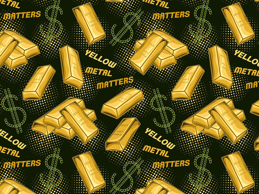 Yellow Metal Bling Vinyl Wrap Pattern~Rwraps Series 914 Digitally Printed Vinyl Wrap~0