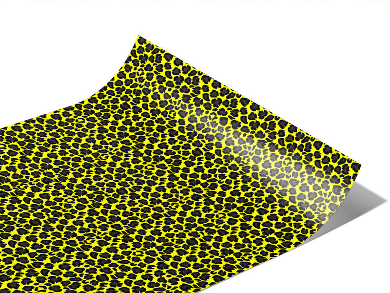 Yellow Panther Vinyl Wraps~Rwraps Series 914 Digitally Printed Vinyl Wrap~1