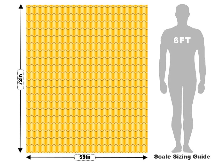 Yellow Tile Vehicle Wrap Scale~Rwraps Series 914 Yellow Tile Measurements~2