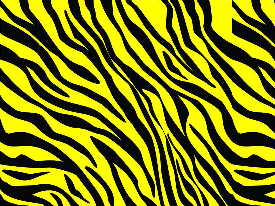 Yellow Tiger Vinyl Wrap Pattern~Rwraps Series 914 Digitally Printed Vinyl Wrap~0