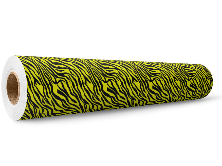 Yellow Tiger Wrap Film Wholesale Roll~Rwraps Series 914 Digitally Printed Vinyl Roll~6