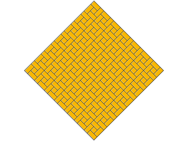 Yellow Brick Vinyl Wrap Pattern