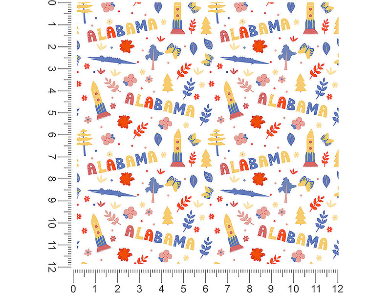 yellowhammer state 1ft x 1ft Craft Sheets