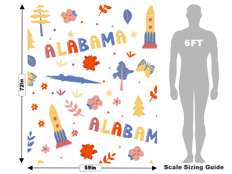 Yellowhammer State Americana Vehicle Wrap Scale~Rwraps Series 914 Yellowhammer State Americana Measurements~2