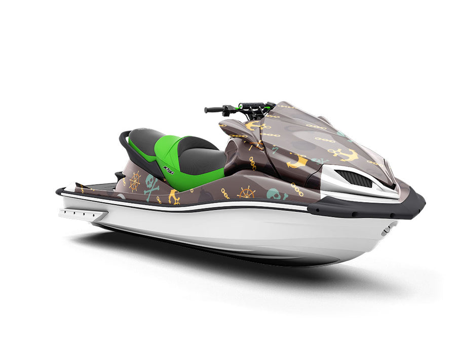 Yoho Yoho Pirate Jet Ski Vinyl Customized Wrap